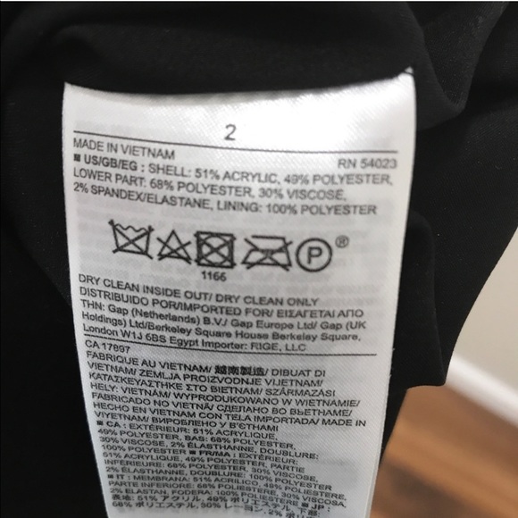 NEW Banana Republic Black and White Shift Dress 2 - Picture 6 of 6